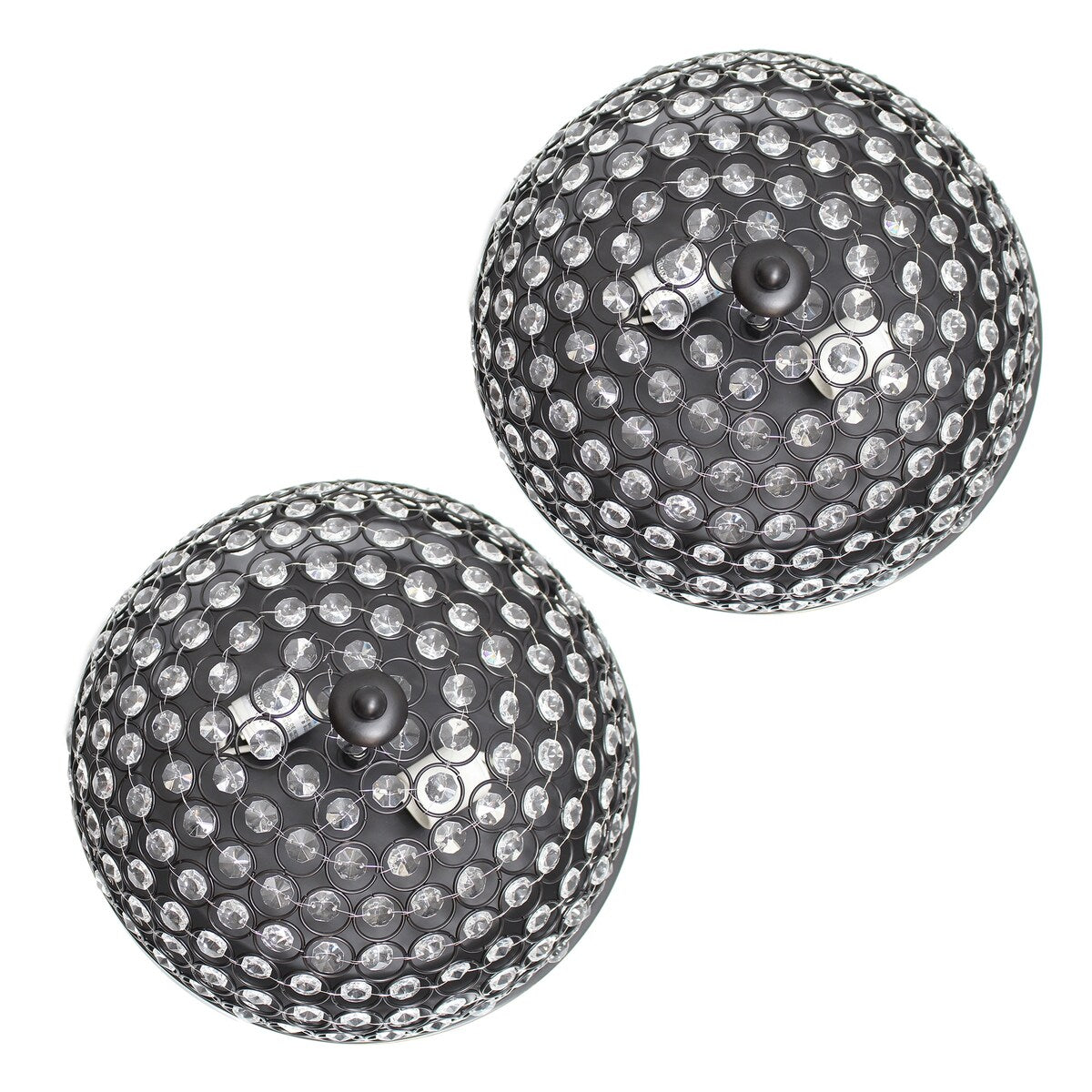 Light Elipse Crystal Flush Mount Ceiling Light