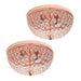 Light Elipse Crystal Flush Mount Ceiling Light