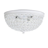 Light Elipse Crystal Flush Mount Ceiling Light