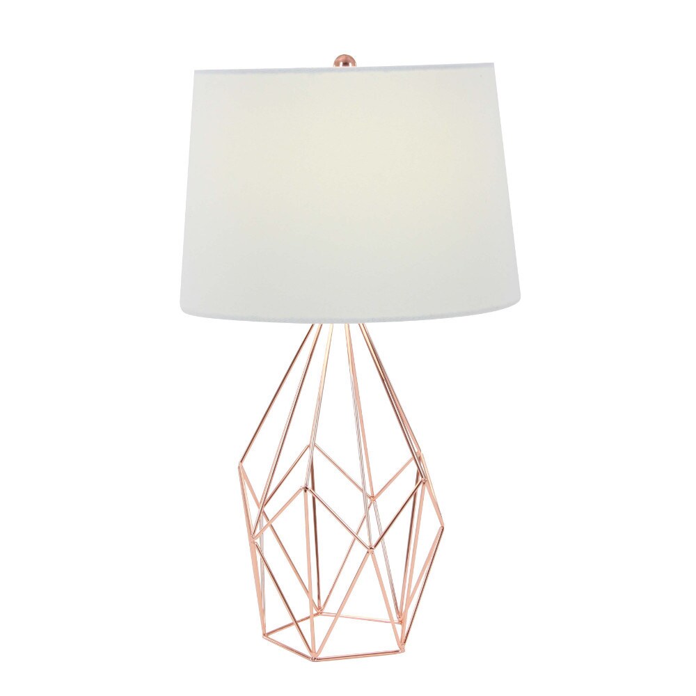 Elegant Metal Copper Wire Table Lamp