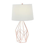 Elegant Metal Copper Wire Table Lamp