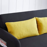 Elegant Minimalist Multi-functional Pull-Out Sleep Sofa Bed With Adjsutable Backrest,Storage Pockets,2 Soft Pillows
