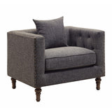 Elegant Sofa Chair, Gray