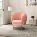 Elegant Tufting Velvet Barrel Chair for Living Room