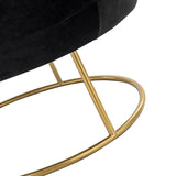 Elegant Tufting Velvet Barrel Chair for Living Room