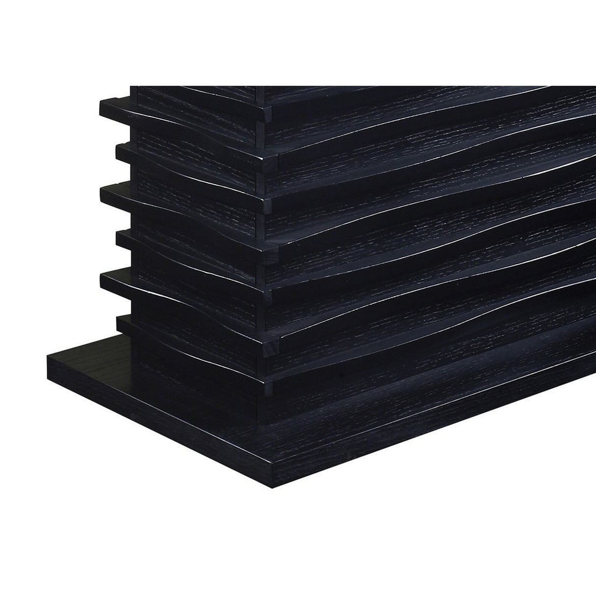 Elegantly Designed Wooden Dining Table, Black