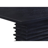 Elegantly Designed Wooden Dining Table, Black
