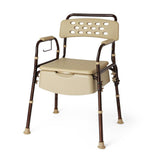 Element Bedside Commode with Microban Antimicrobial Treatment
