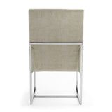 Element Blue Velvet Dining Armchair (Set of 2)