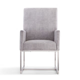 Element Blue Velvet Dining Armchair (Set of 2)
