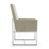 Element Blue Velvet Dining Armchair (Set of 2)