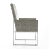Element Blue Velvet Dining Armchair (Set of 2)
