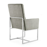 Element Blue Velvet Dining Armchair (Set of 2)