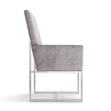 Element Blue Velvet Dining Armchair (Set of 2)