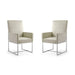 Element Blue Velvet Dining Armchair (Set of 2)