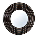 Elements 27-inch Black Four-rib Plastic Mirror