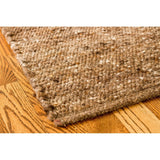 Super Area Rugs Organic Wool & Jute Braided Area Rug