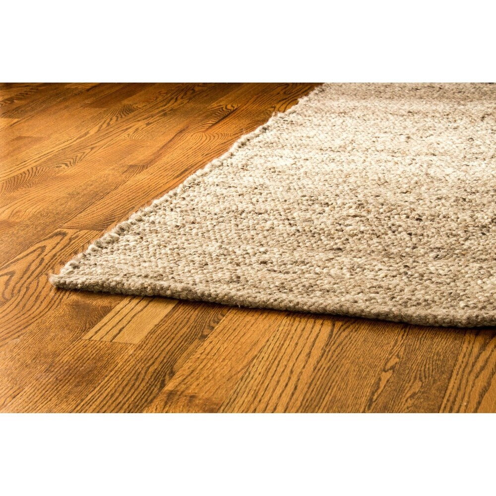 Super Area Rugs Organic Wool & Jute Braided Area Rug