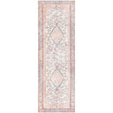 Livabliss Elena Floral Medallion Printed Machine Washable Area Rug