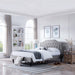 Elinor Upholstered Queen Platform Bed by Christopher Knight Home