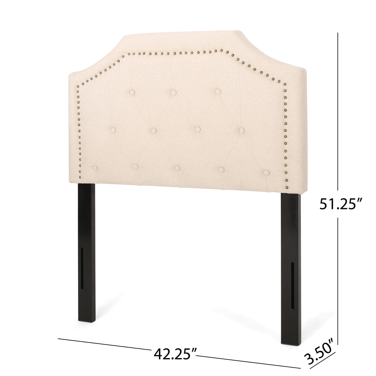 Elinor Contemporary Upholstered Twin Headboard by Christopher Knight Home