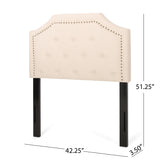 Elinor Contemporary Upholstered Twin Headboard by Christopher Knight Home
