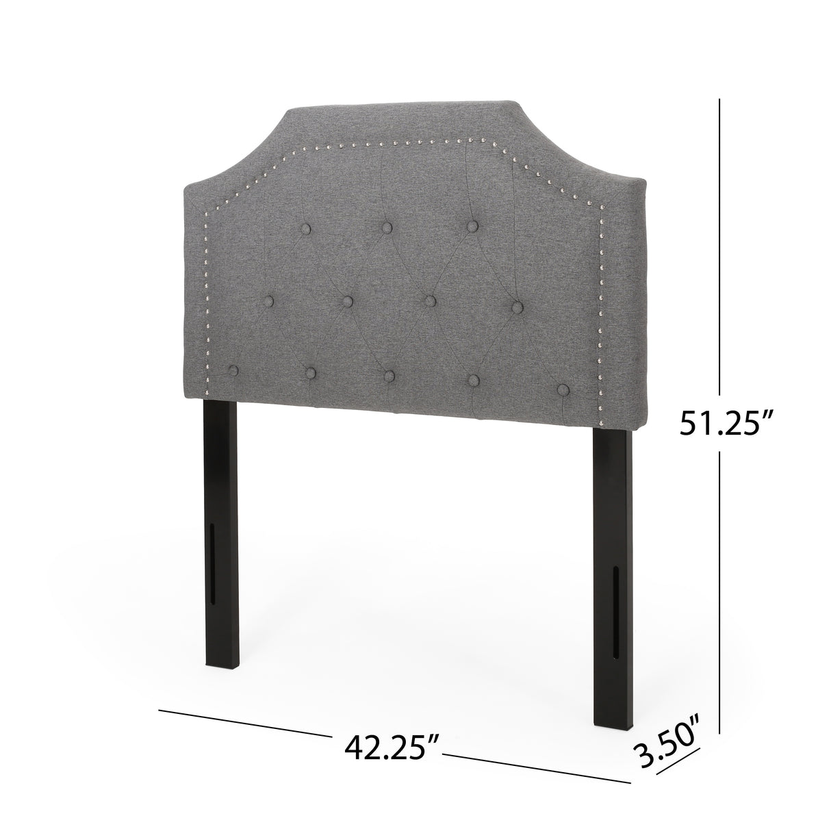 Elinor Contemporary Upholstered Twin Headboard by Christopher Knight Home