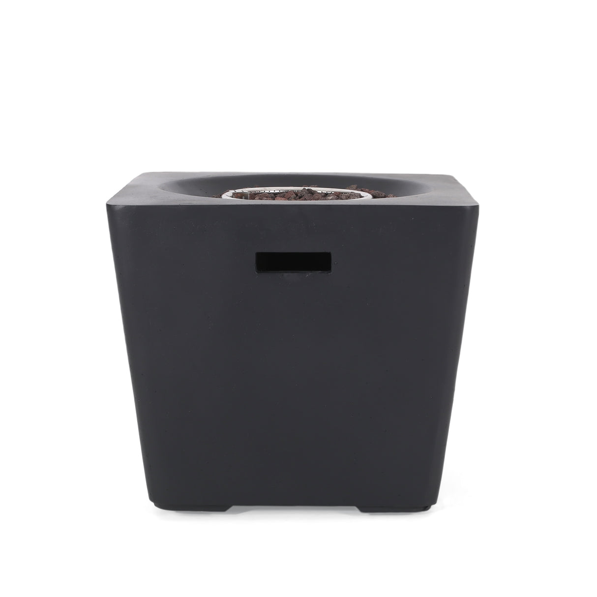 Elisson Outdoor Outdoor 40,000 BTU Lightweight Concrete Square Fire Pit by Christopher Knight Home