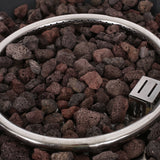 Elisson Outdoor Outdoor 40,000 BTU Lightweight Concrete Square Fire Pit by Christopher Knight Home