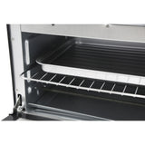 Elite Platinum ETO-140C Countertop Convection 6-Slice Toaster Oven, Stainless Steel