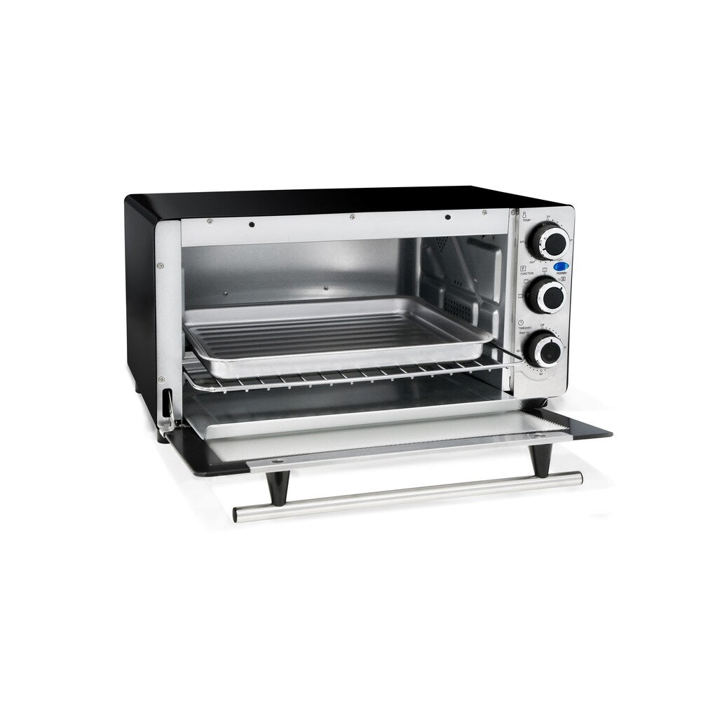 Elite Platinum ETO-140C Countertop Convection 6-Slice Toaster Oven, Stainless Steel