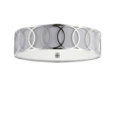Elizabeth Metal LED Flush Mount, by JONATHAN Y