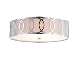 Elizabeth Metal LED Flush Mount, by JONATHAN Y
