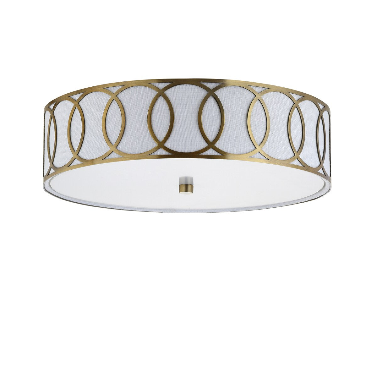 Elizabeth Metal LED Flush Mount, by JONATHAN Y