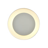 Elk Home Pelham 10'' Wide 2-Light Flush Mount - Matte Black with Matte White