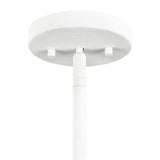 Elk Home Sophie White Coral Finish With White Paper Rope Shade Pendant