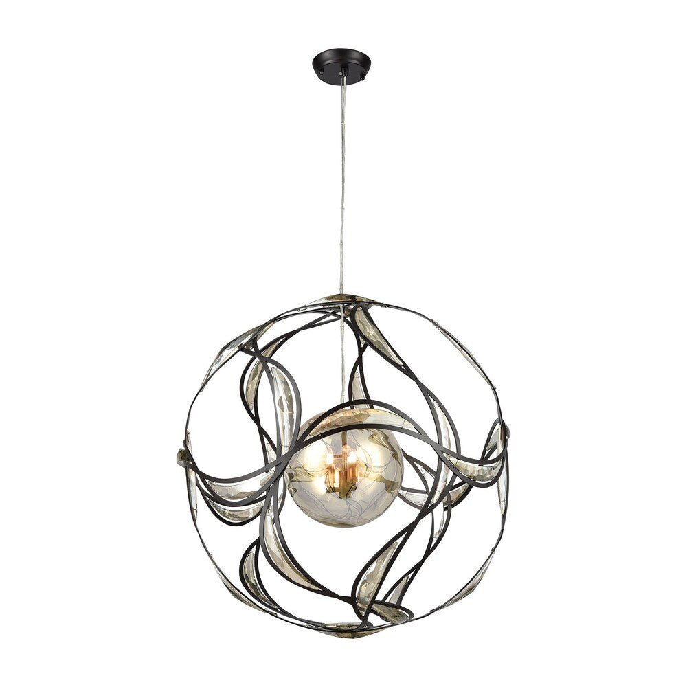 Elk Oriona 3-light LED Chandelier in Oil Rubbed Bronze - Oil Rubbed Bronze