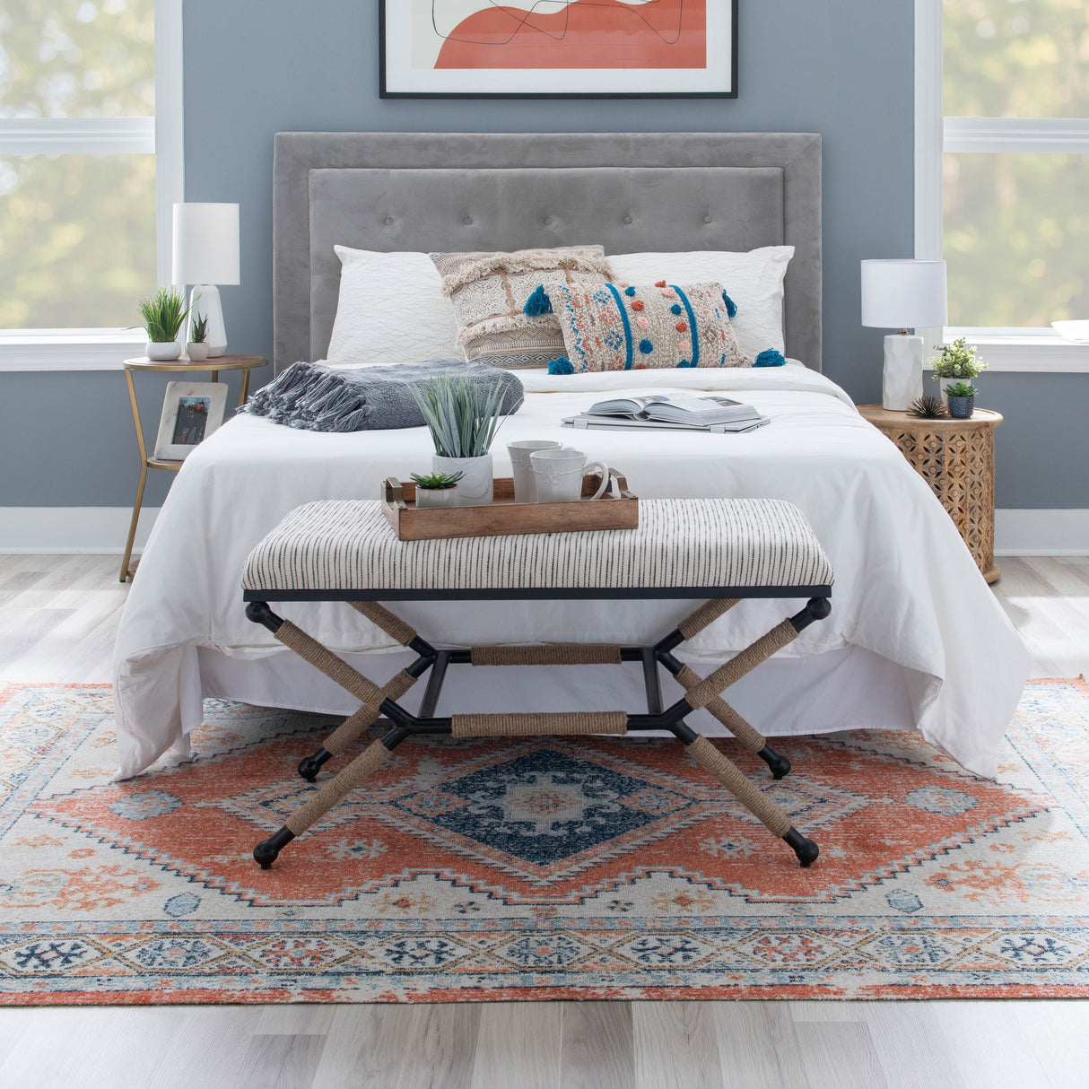 Ella Boho Campaign Bench