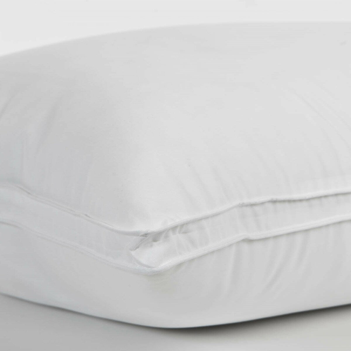 Gusseted Soft Plush Down Alternative Stomach Sleeper Pillow, Set of 2