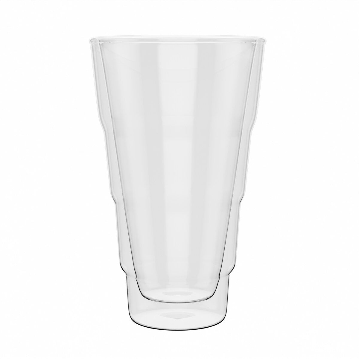 Elle Decor Double Wall Insulated Glass Tumbler Set of 2 - 14oz