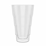 Elle Decor Double Wall Insulated Glass Tumbler Set of 2 - 14oz