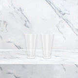 Elle Decor Double Wall Insulated Glass Tumbler Set of 2 - 14oz