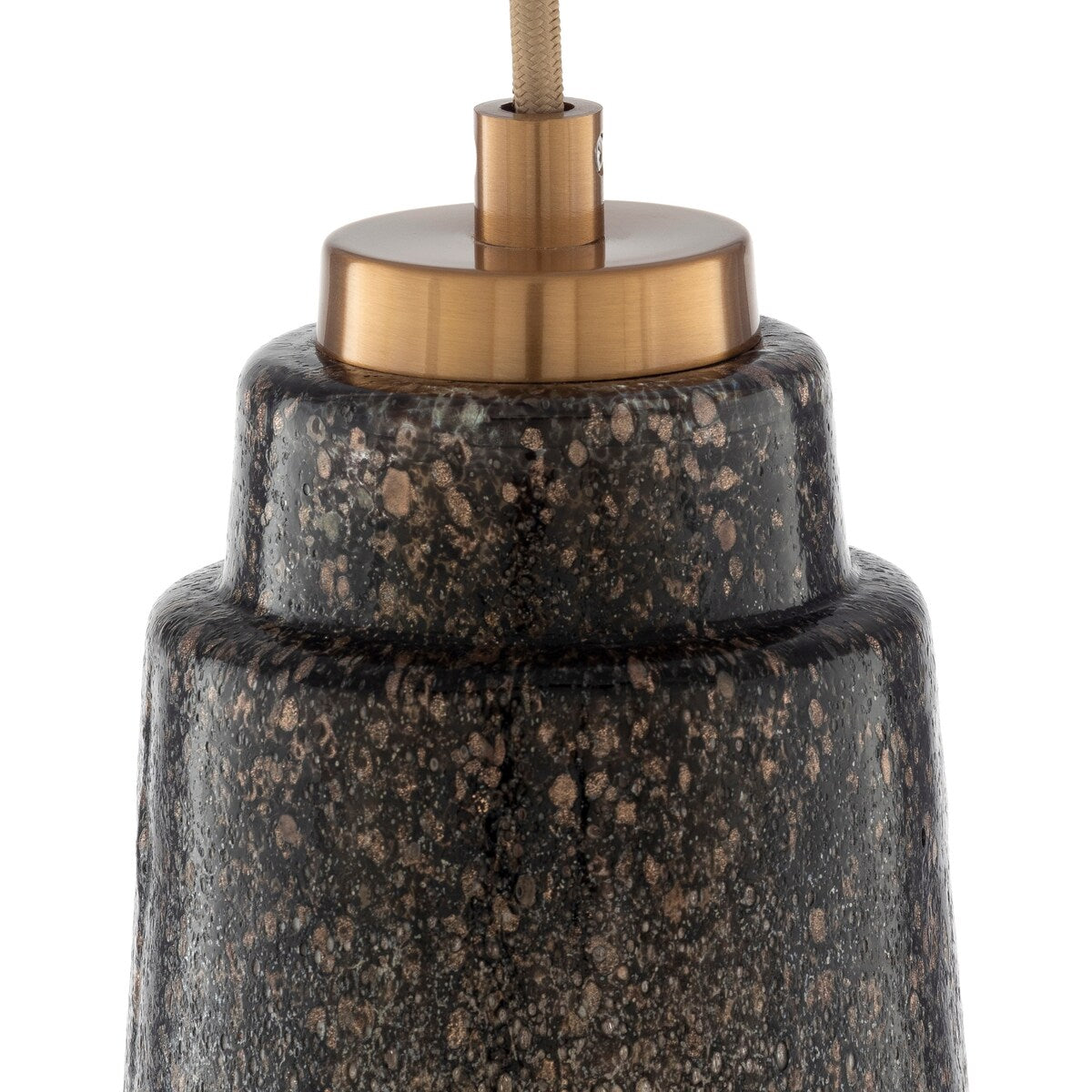 Artistic Weavers Ellington Contemporary Textured Glass 1-light Pendant - 5" x 5" x 14" - 5" x 5" x 14"