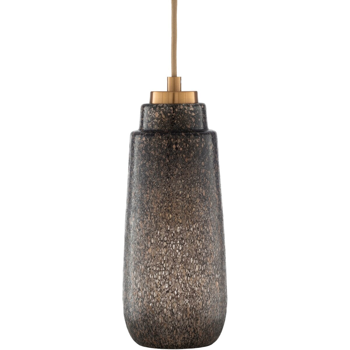 Artistic Weavers Ellington Contemporary Textured Glass 1-light Pendant - 5" x 5" x 14" - 5" x 5" x 14"