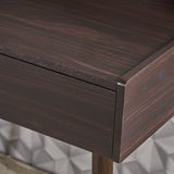 Ellison Mid Century Modern Wood Office Desk by Christopher Knight Home
