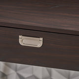 Ellison Mid Century Modern Wood Office Desk by Christopher Knight Home