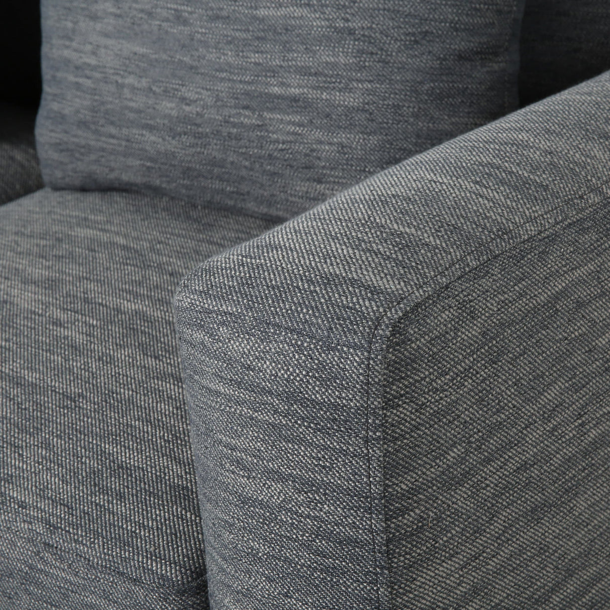 Elliston Fabric Contemporary 3-seater Sofa with Accent Pillows by Christopher Knight Home