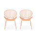 Elloree Outdoor Dining Chairs (Set of 2) by Christopher Knight Home