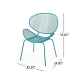 Elloree Outdoor Modern 2 Seater Chat Set by Christopher Knight Home