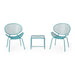 Elloree Outdoor Modern 2 Seater Chat Set by Christopher Knight Home